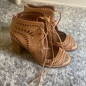 Jeffrey Campbell Lace up boots